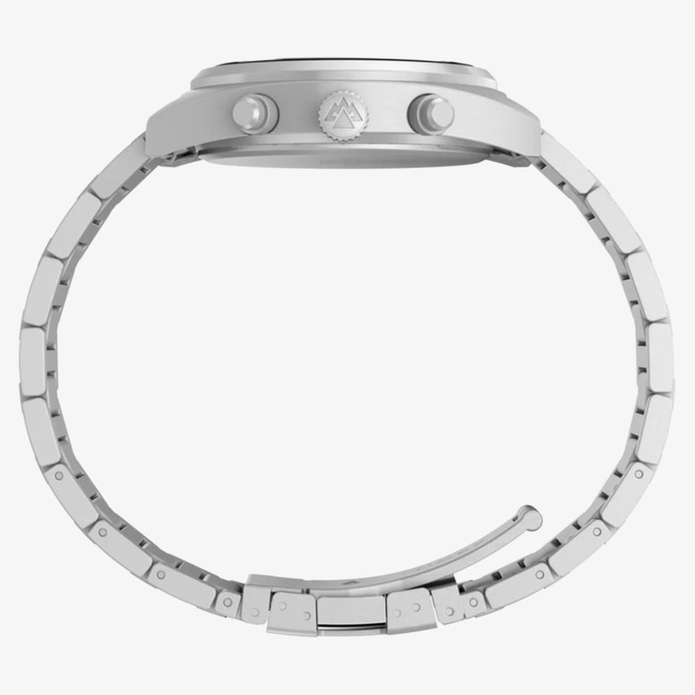Timex Mens Expendition Capstone Chronograph Silver Bracelet Watch TW2Y61200