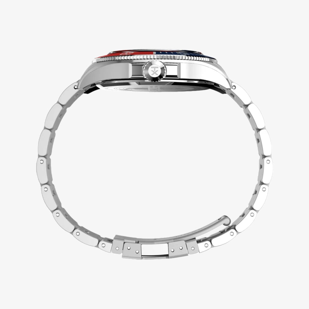 Timex Mens Harborside Coast Two Colour Bezel Watch TW2Y33300
