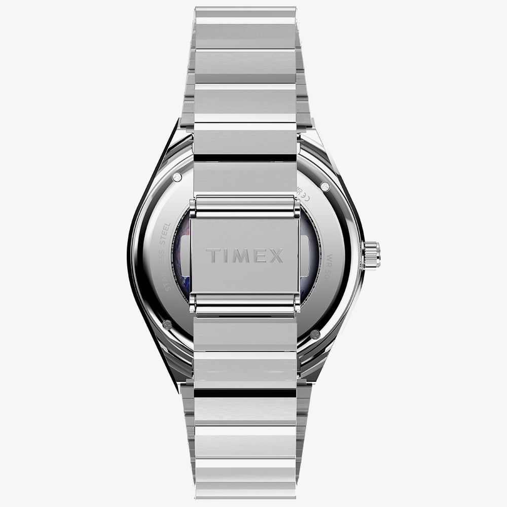 Timex x NASA Mens Q Space Black Bracelet Watch TW2Y56700