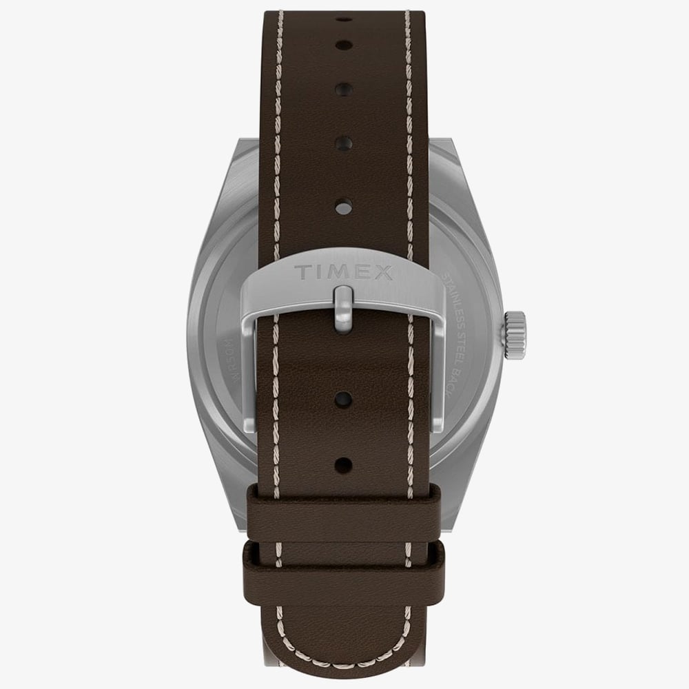 Timex Mens Expedition Capstone Brown Leather Strap Watch TW2Y30600