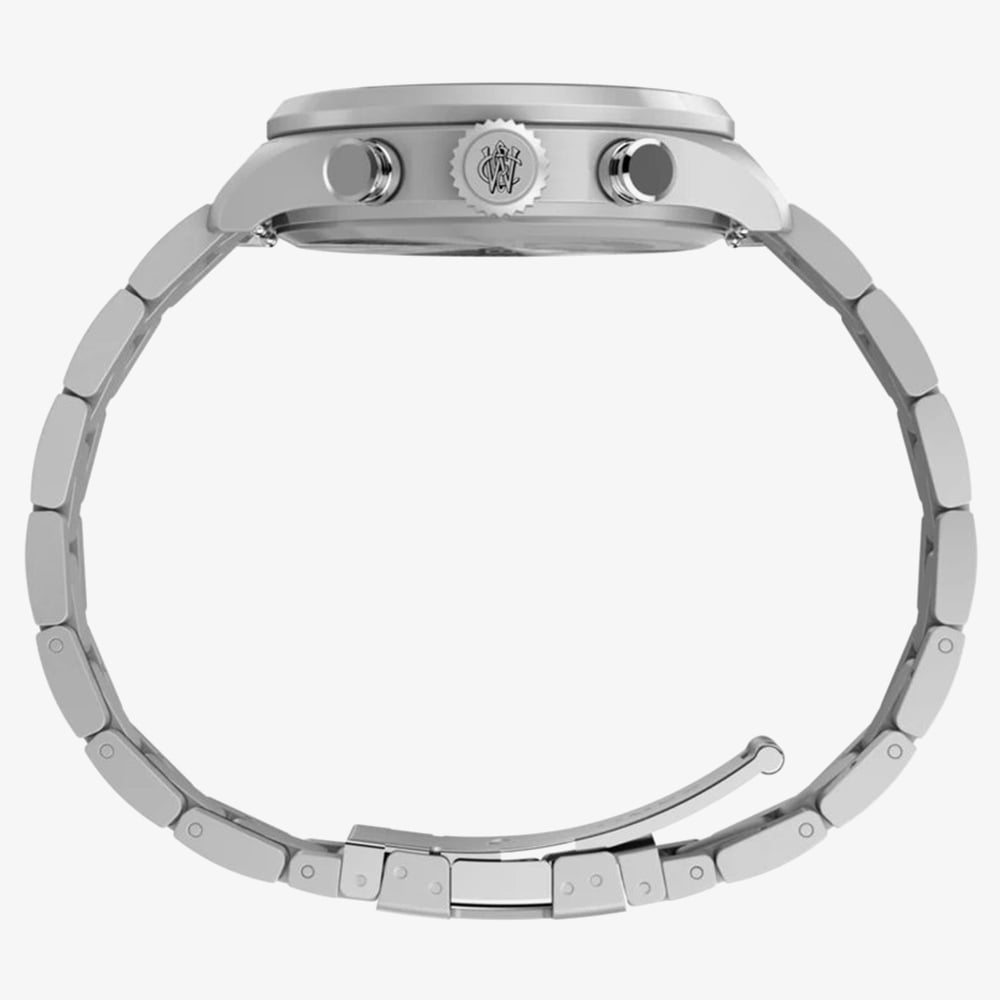 Timex Mens Waterbury Ace Fly-Back Chronograph Stainless Steel Bracelet Watch TW2Y70200