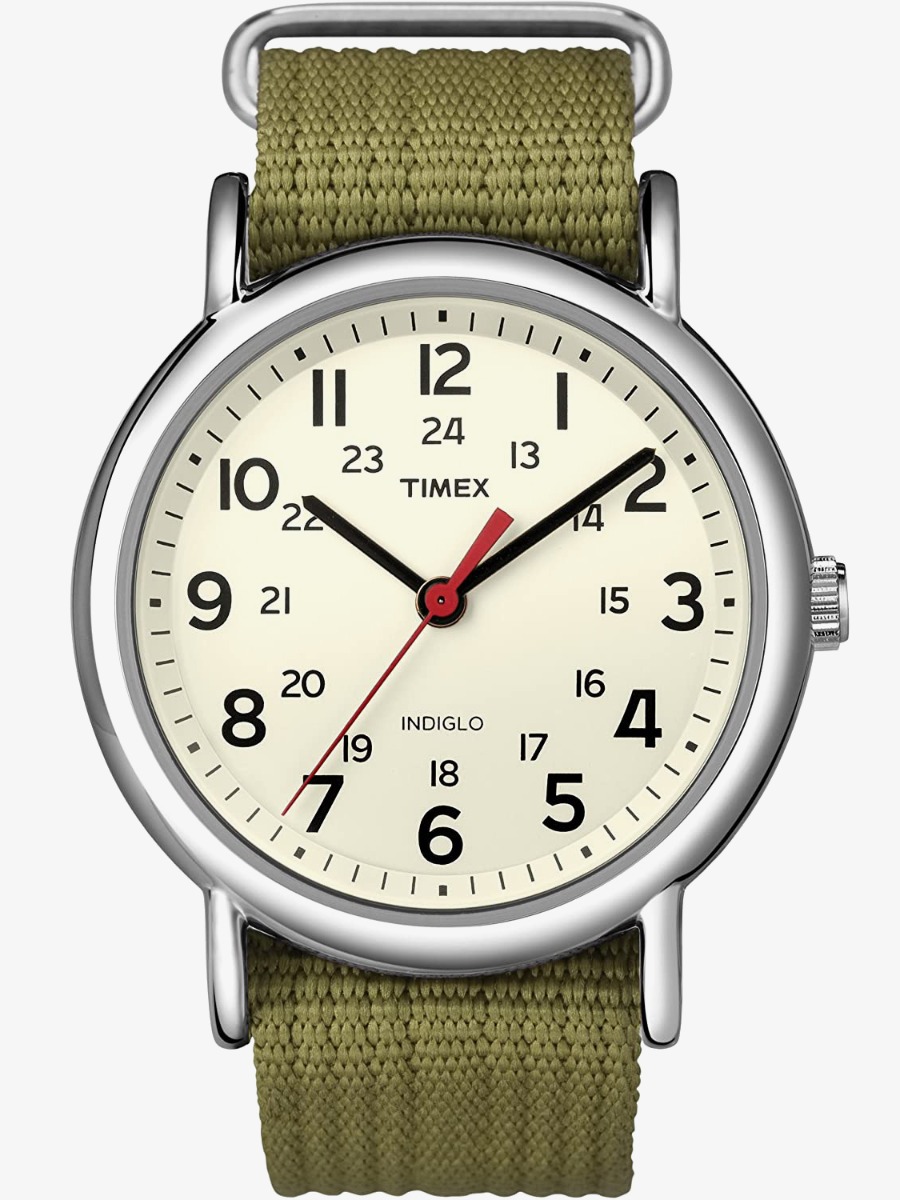 House of Watches - Timex Mens Weekender  White Dial Watch T2N651