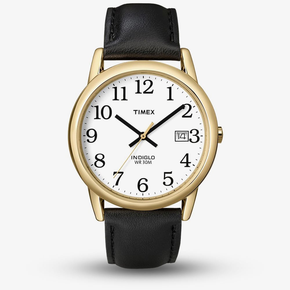 House of Watches - Timex Mens Easyreader Gold Plated Case Watch T2H291