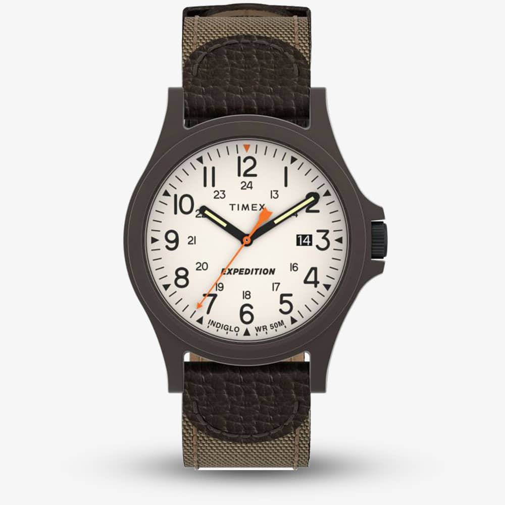 House of Watches - Timex Mens Expedition Khaki Fabric Strap Watch TW4B23700
