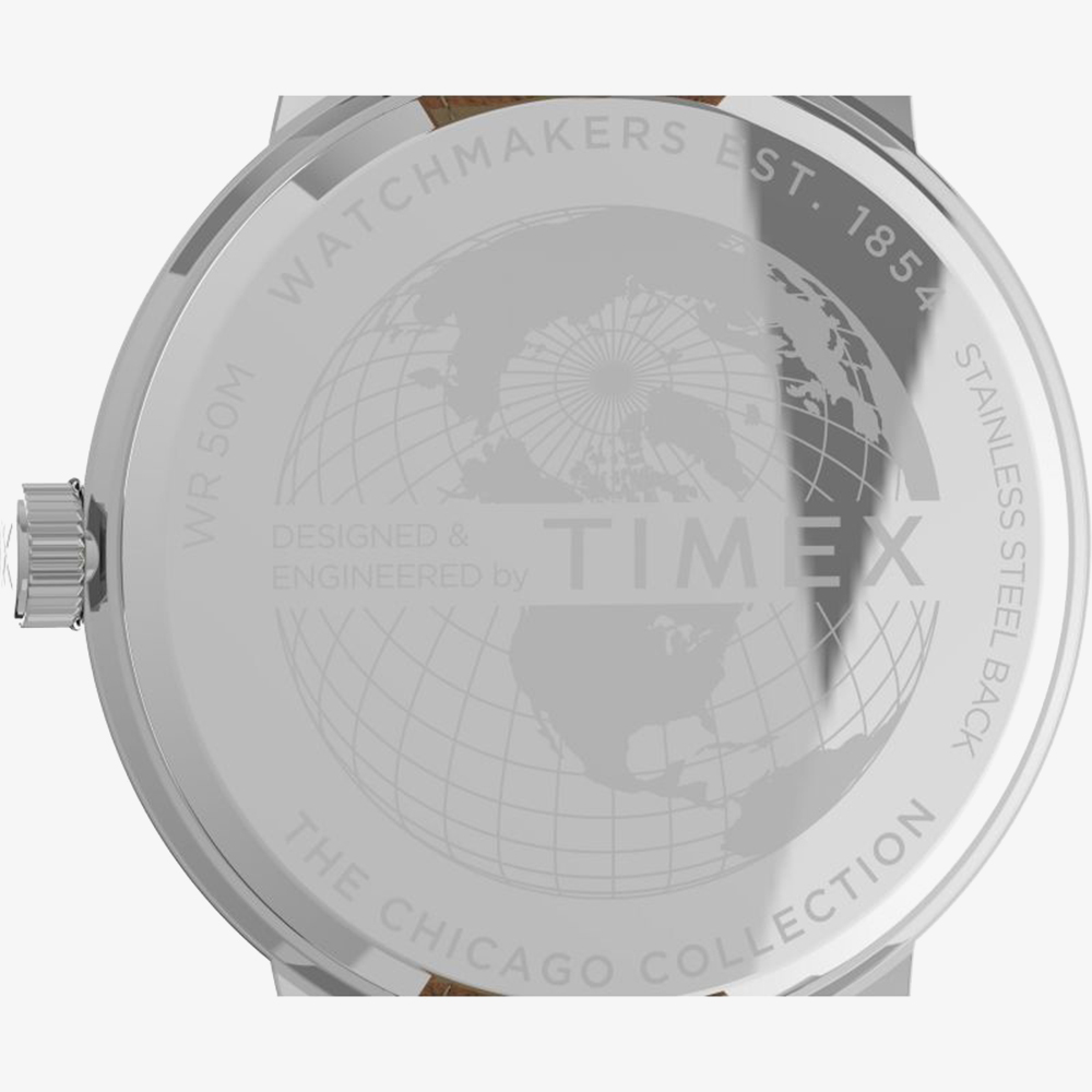 Timex Mens Chicago Navy Dial Watch TW2V29000