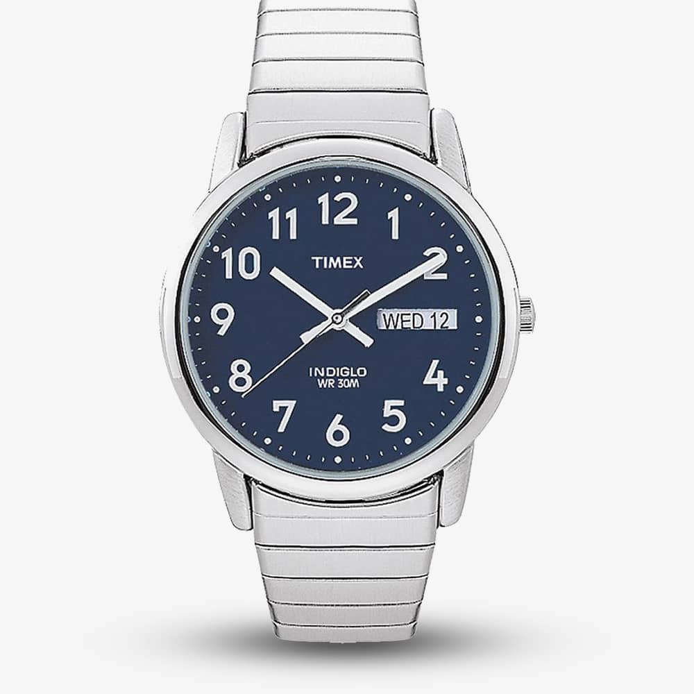House of Watches - Timex Mens Easyreader Blue DIal Watch T20031