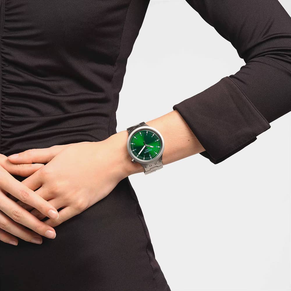 Swatch Big Bold Irony Forest Face Watch SB07S101G
