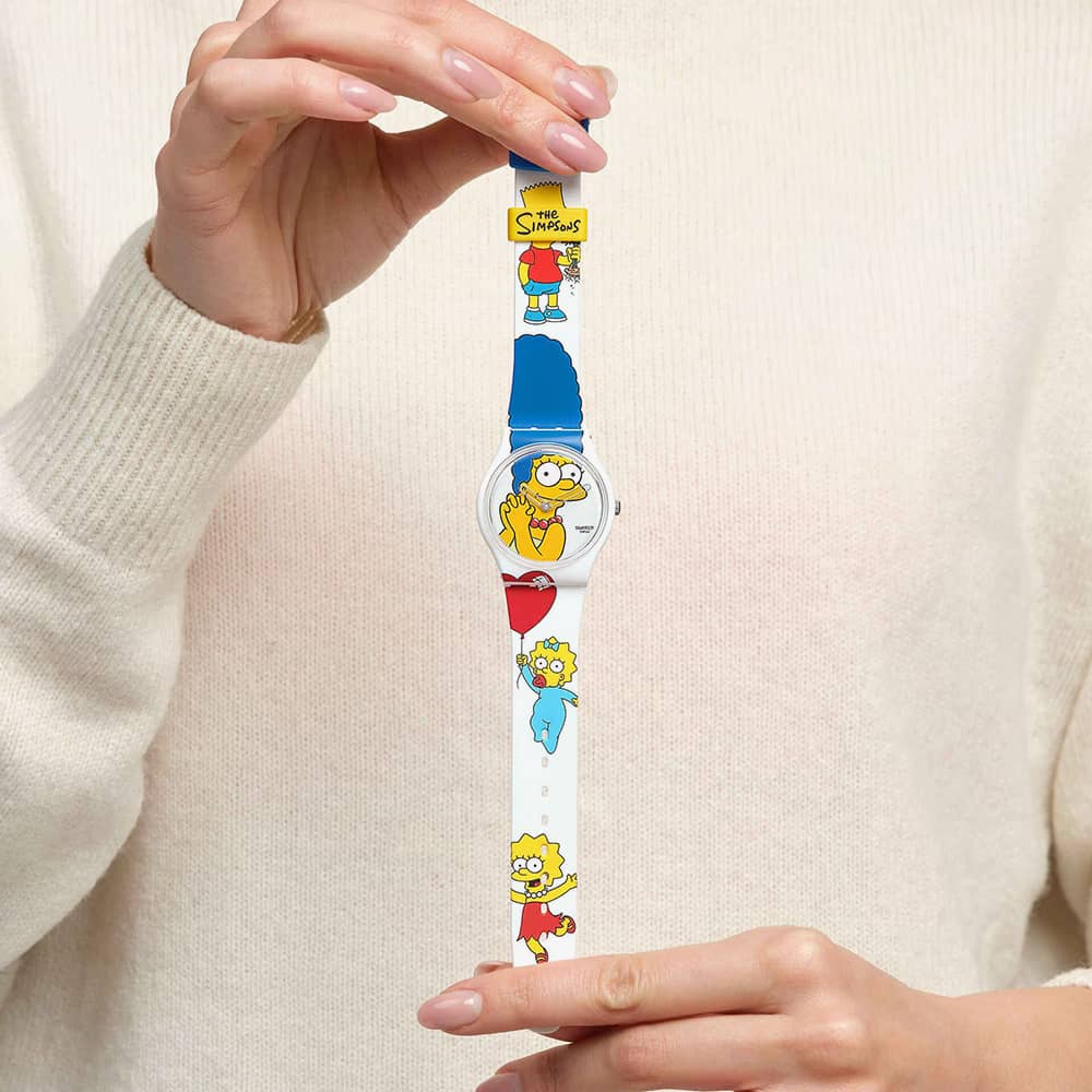 Swatch Best. Mom. Ever. Simpsons Watch SO28Z116
