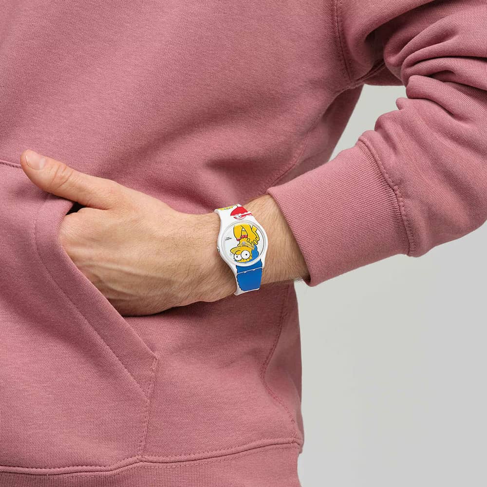 Swatch Best. Mom. Ever. Simpsons Watch SO28Z116