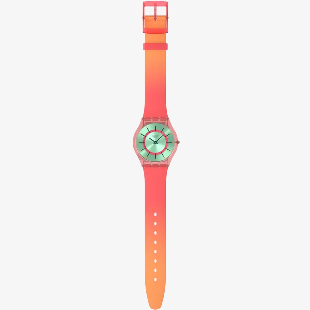 Swatch Unisex Minty Mango Dream Pink Watch SS08P111