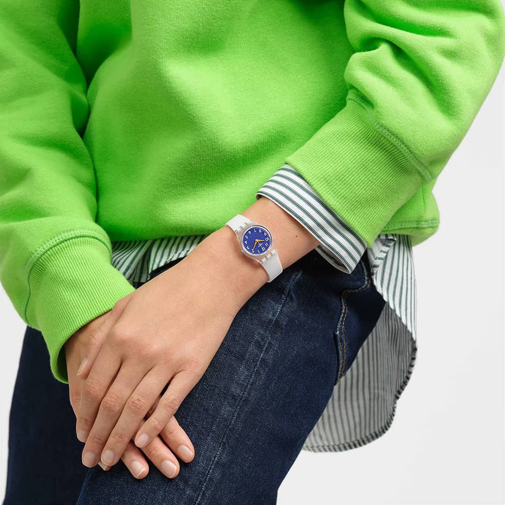 Swatch The Gold Within You White Watch LE108