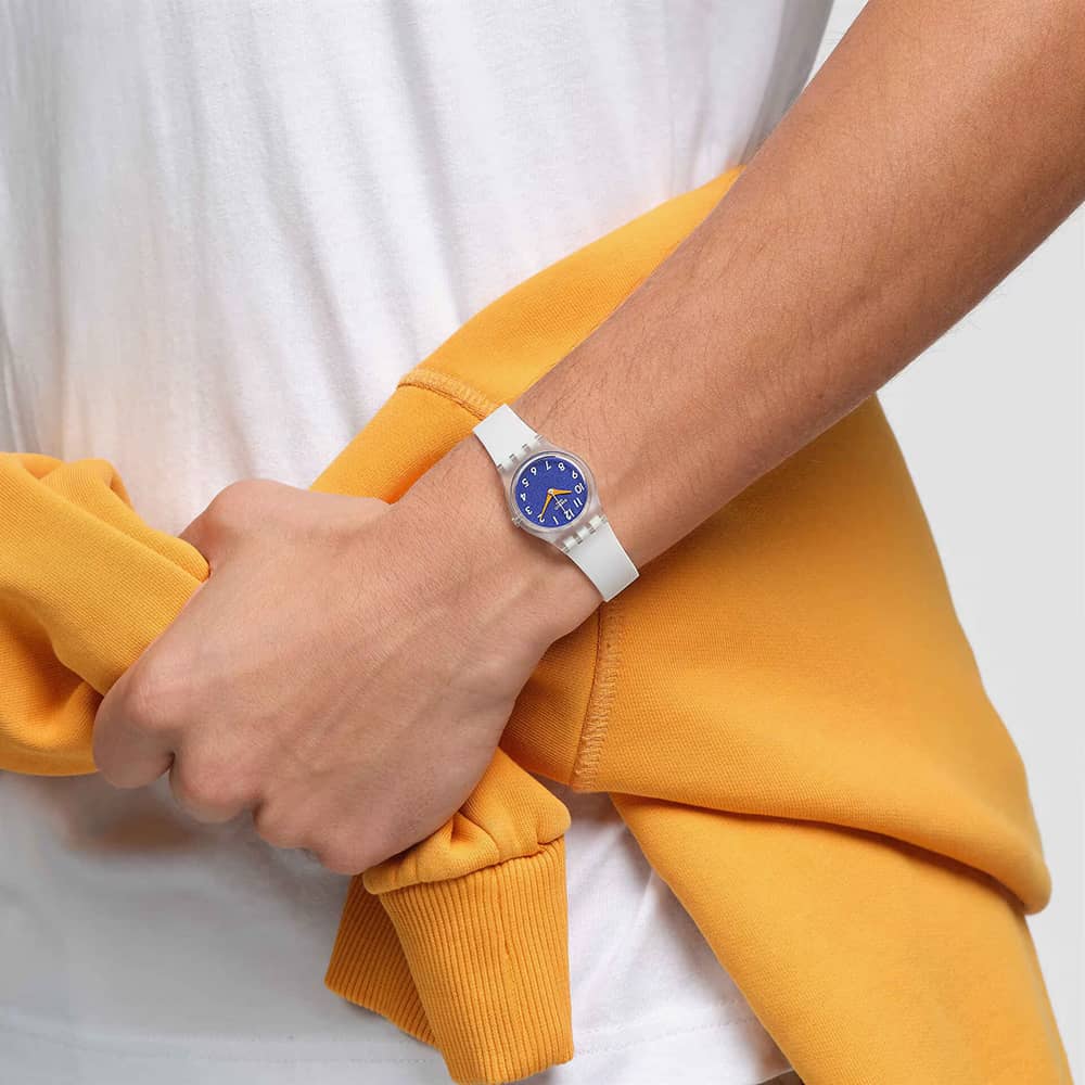 Swatch The Gold Within You White Watch LE108