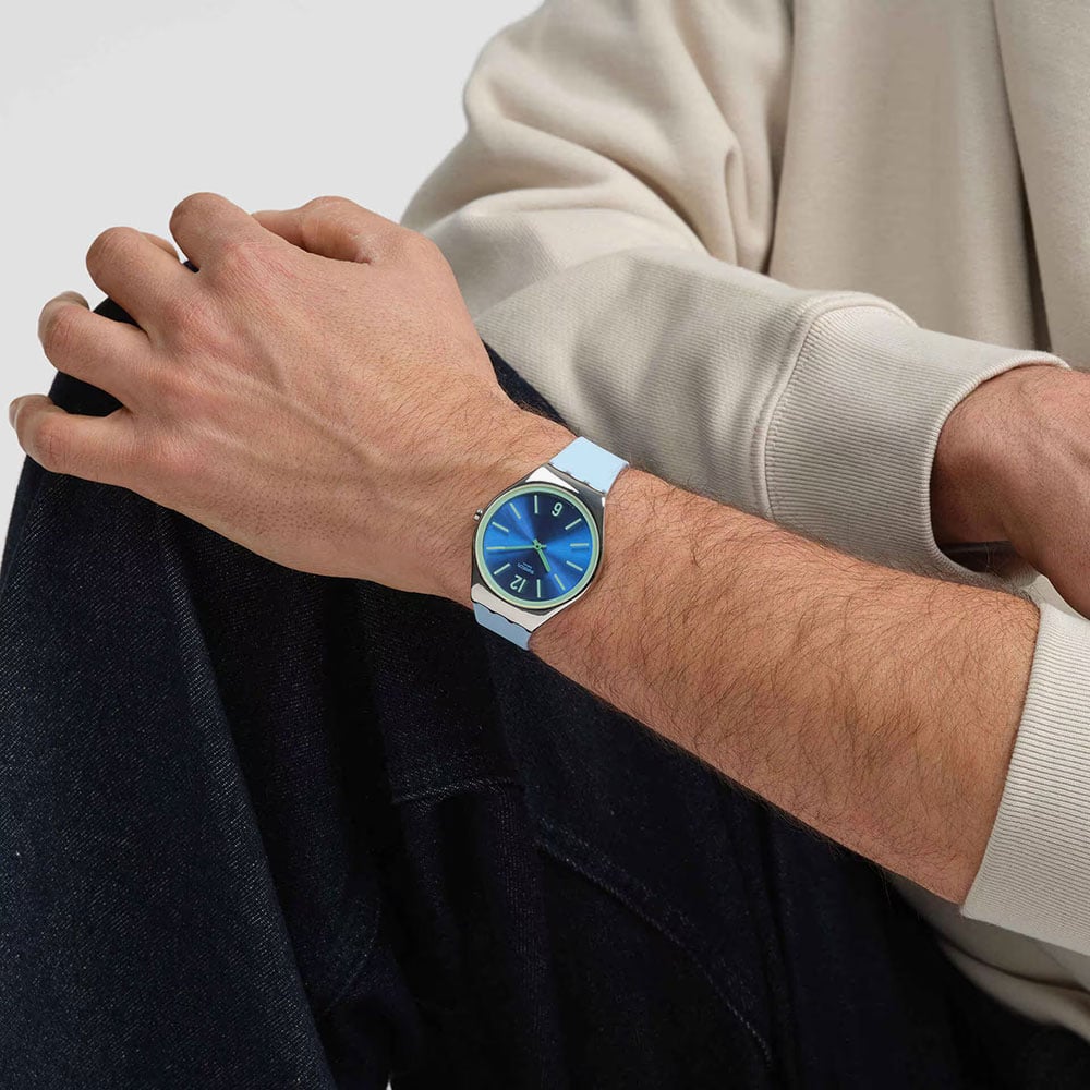 Swatch Midday Sky Blue Watch SYXS156