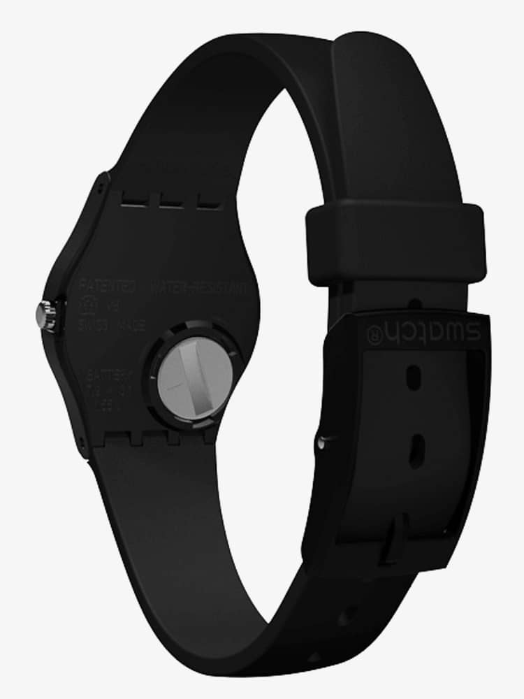 Swatch Unisex Lady Black Single Watch LB170E
