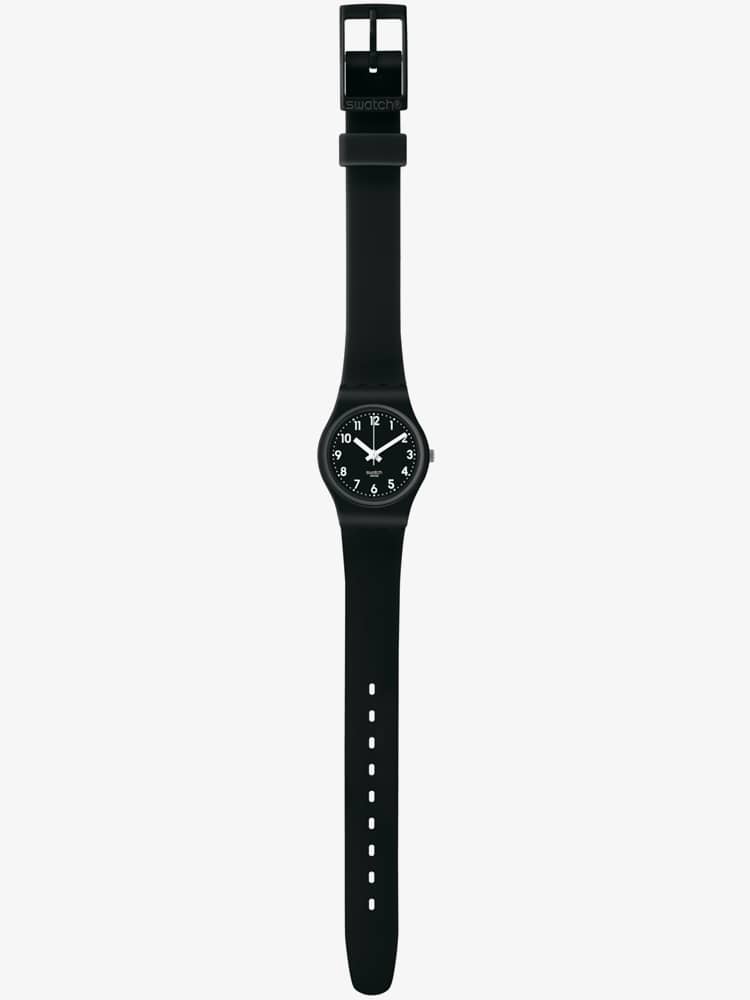 Swatch Unisex Lady Black Single Watch LB170E