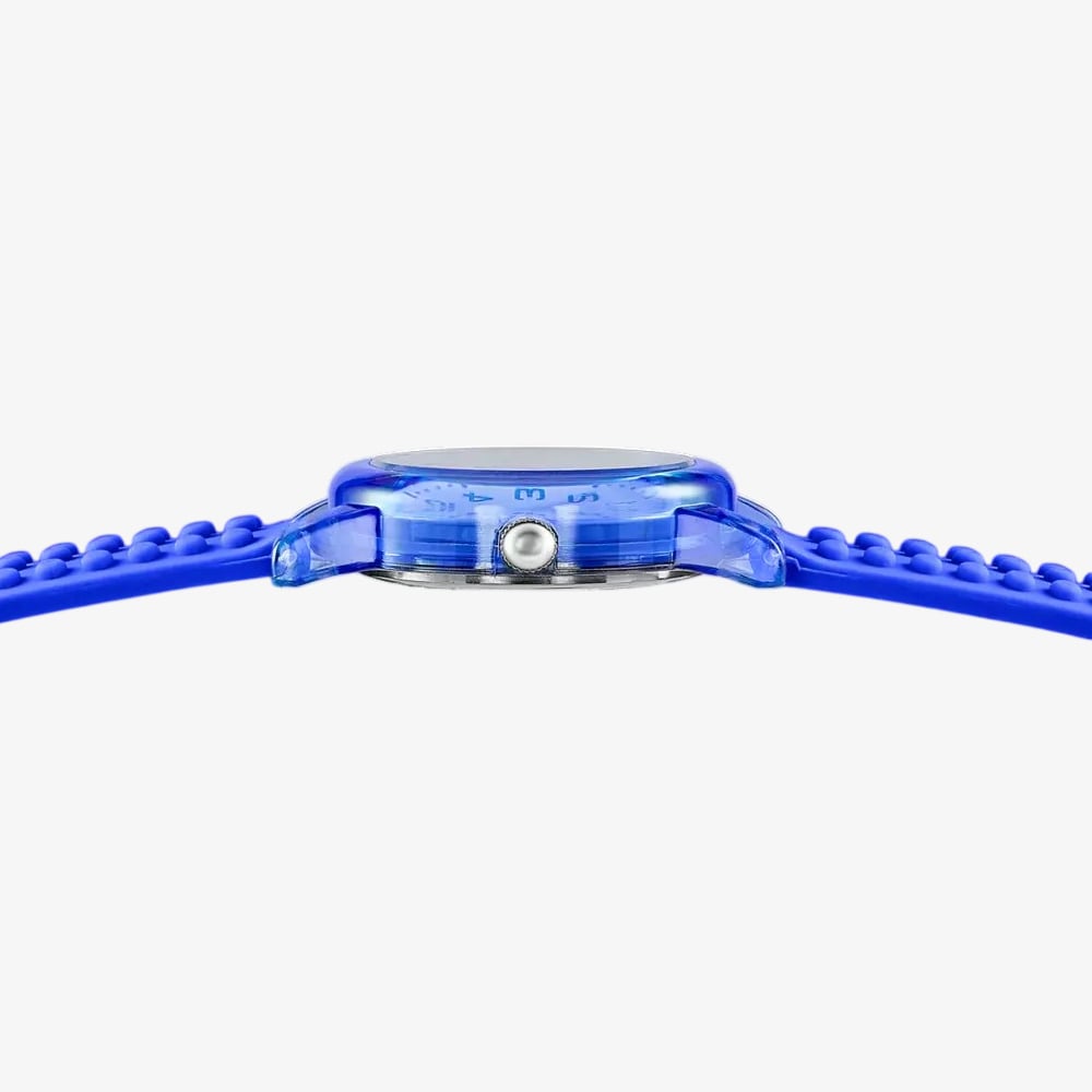 Calypso Girls Dark Blue Rubber Strap Watch K5876/4