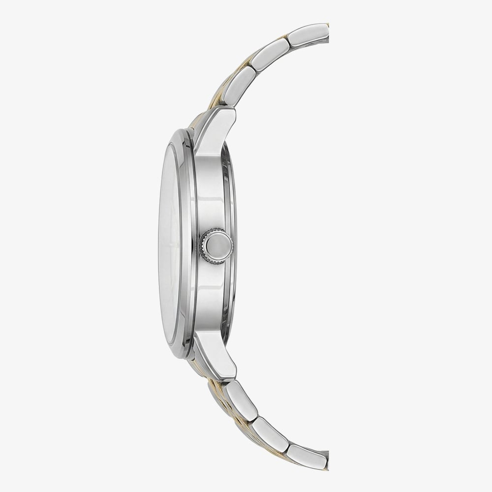 Lee Cooper Ladies Blue Mother of Pearl Two Tone Bracelet Watch LC08371.220