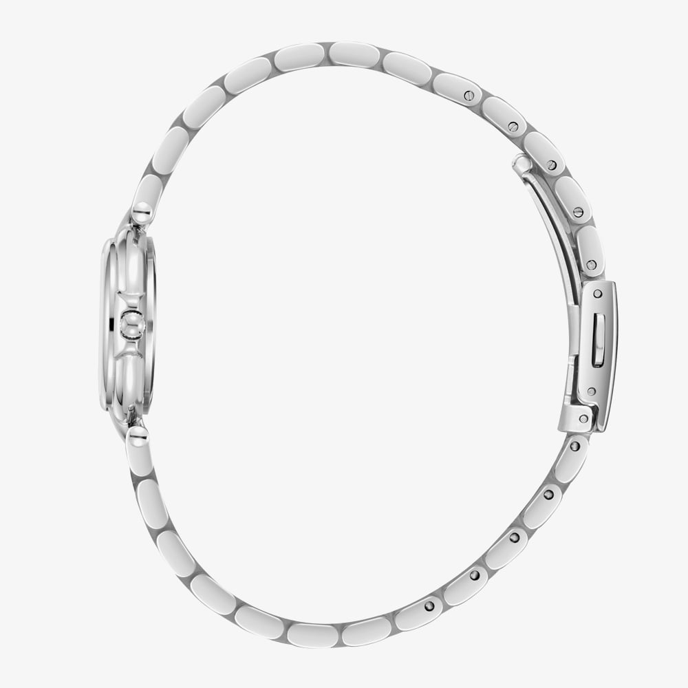 Lee Cooper Ladies White Dial Bracelet Watch LC08206.330
