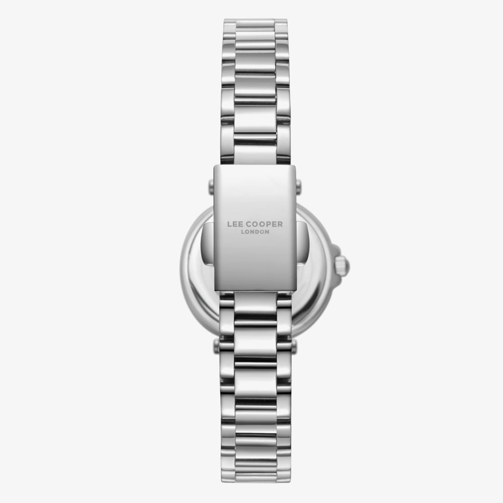 Lee Cooper Ladies White Dial Bracelet Watch LC08206.330