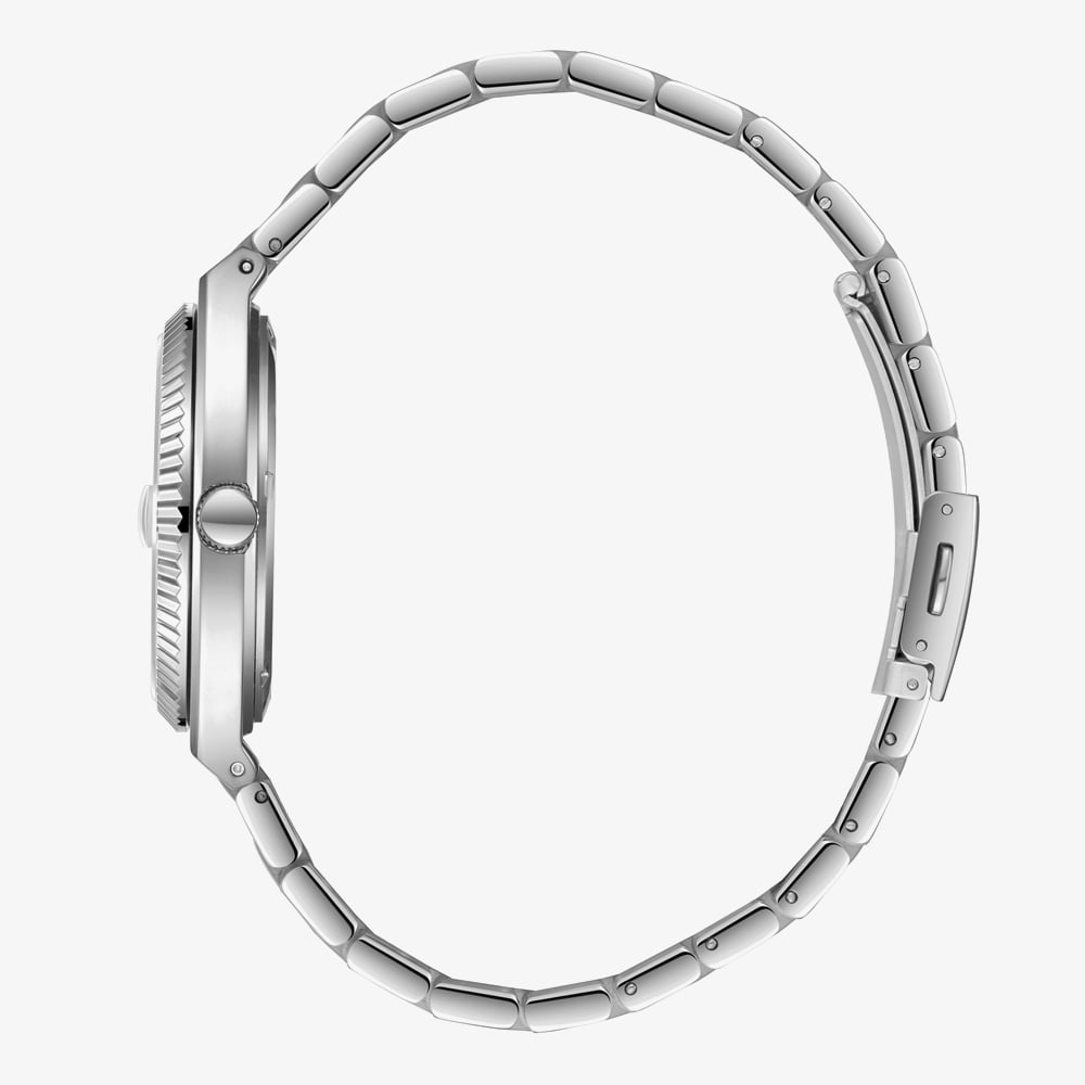 Lee Cooper Mens Black Dial Bracelet Watch LC08374.350