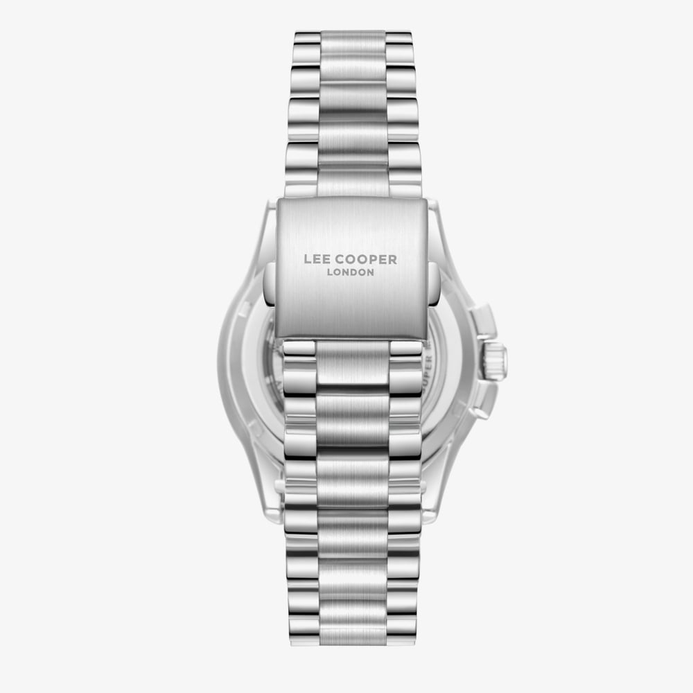 Lee Cooper Mens Skeleton Dial Automatic Bracelet Watch LC08311.350
