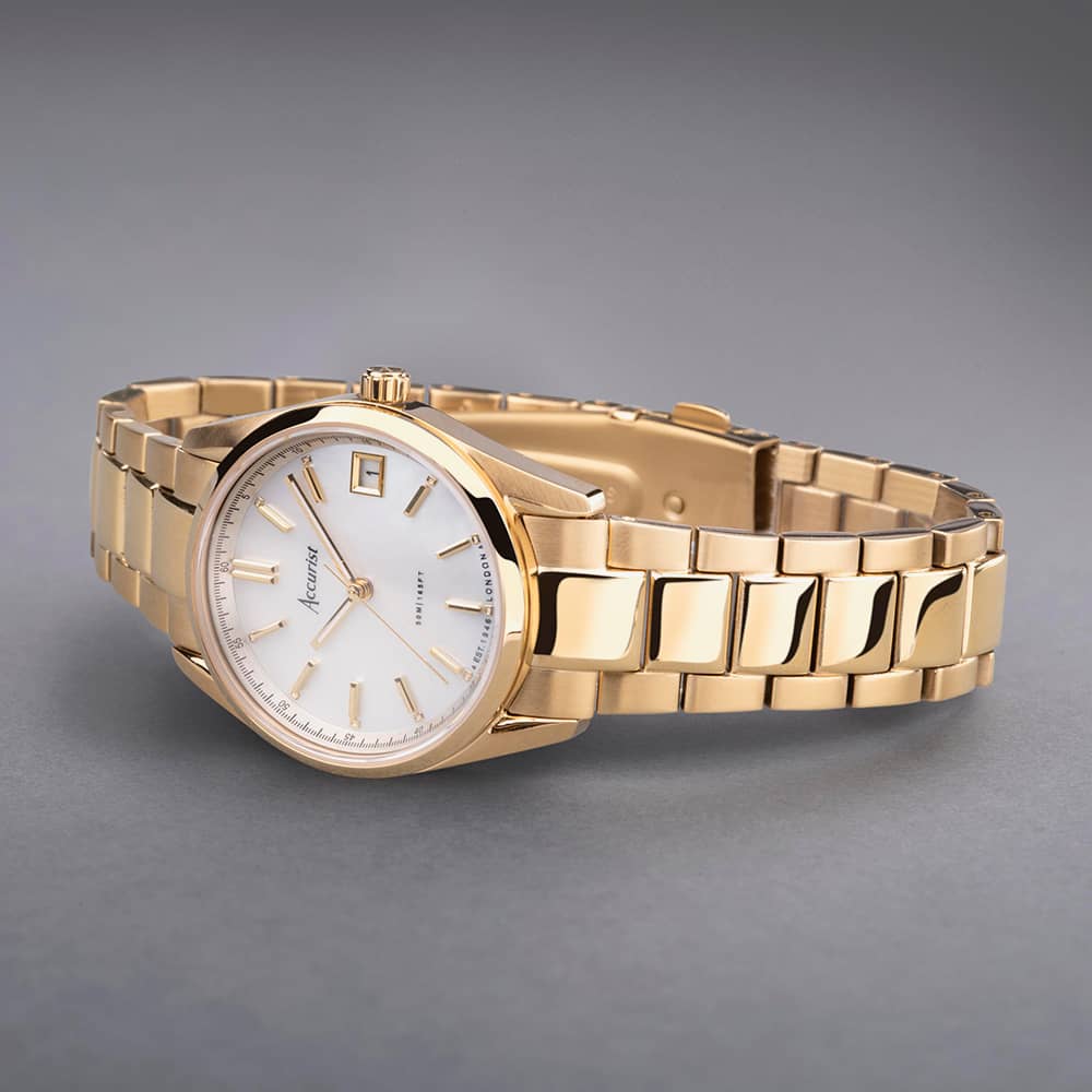 Accurist Everyday Mother Of Pearl Watch 74005