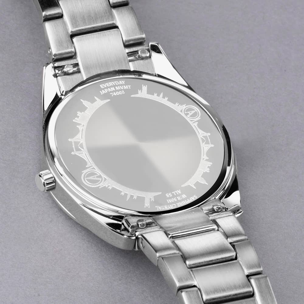 Accurist Everyday Cambridge Blue Dial Watch 74008
