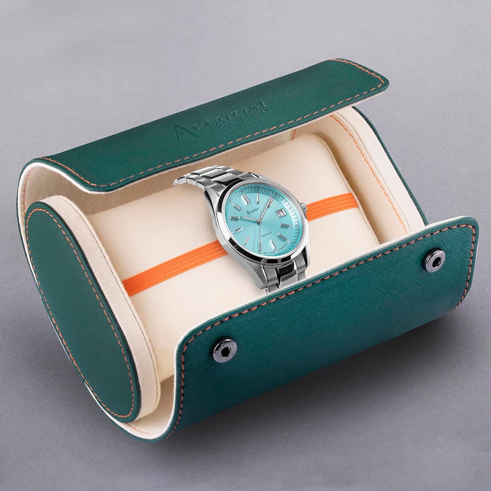 Accurist Everyday Cambridge Blue Dial Watch 74008