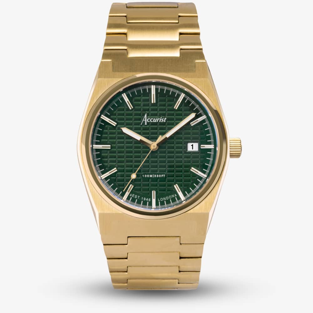 House of Watches - Accurist Origin Fir Green Dial Watch 70009