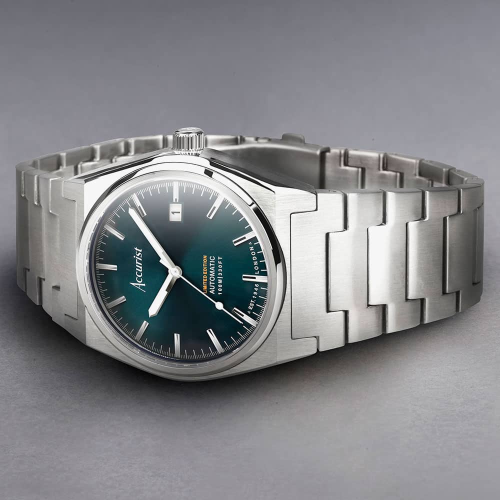 Accurist Orologio Da Uomo Modello 7196 - Design Elegante, Colore Blu, Movimento Preciso, Garanzia Originale - 4