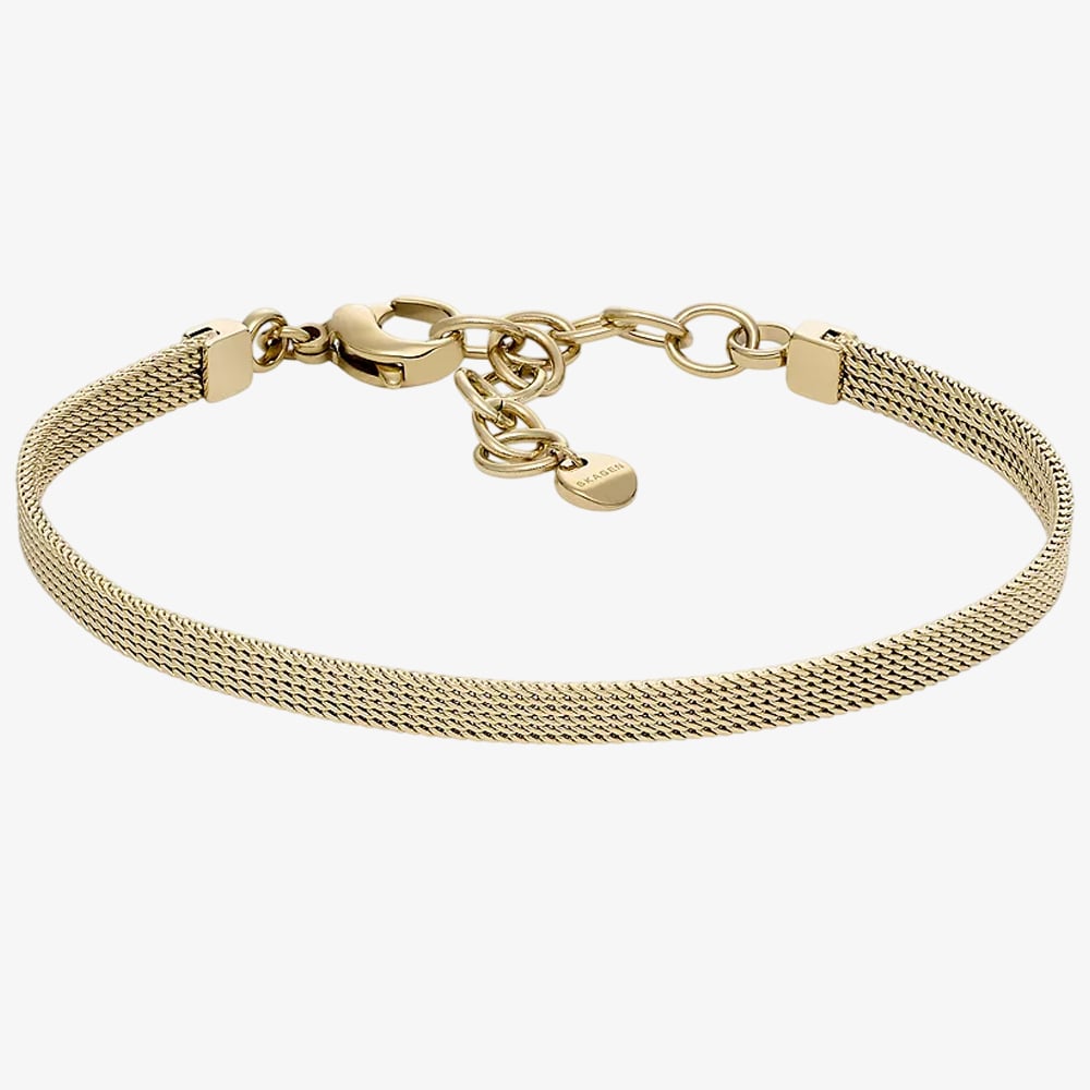 Skagen Ladies Signatur Lille Silver Mesh Watch & Bracelet Set SKW3153SET