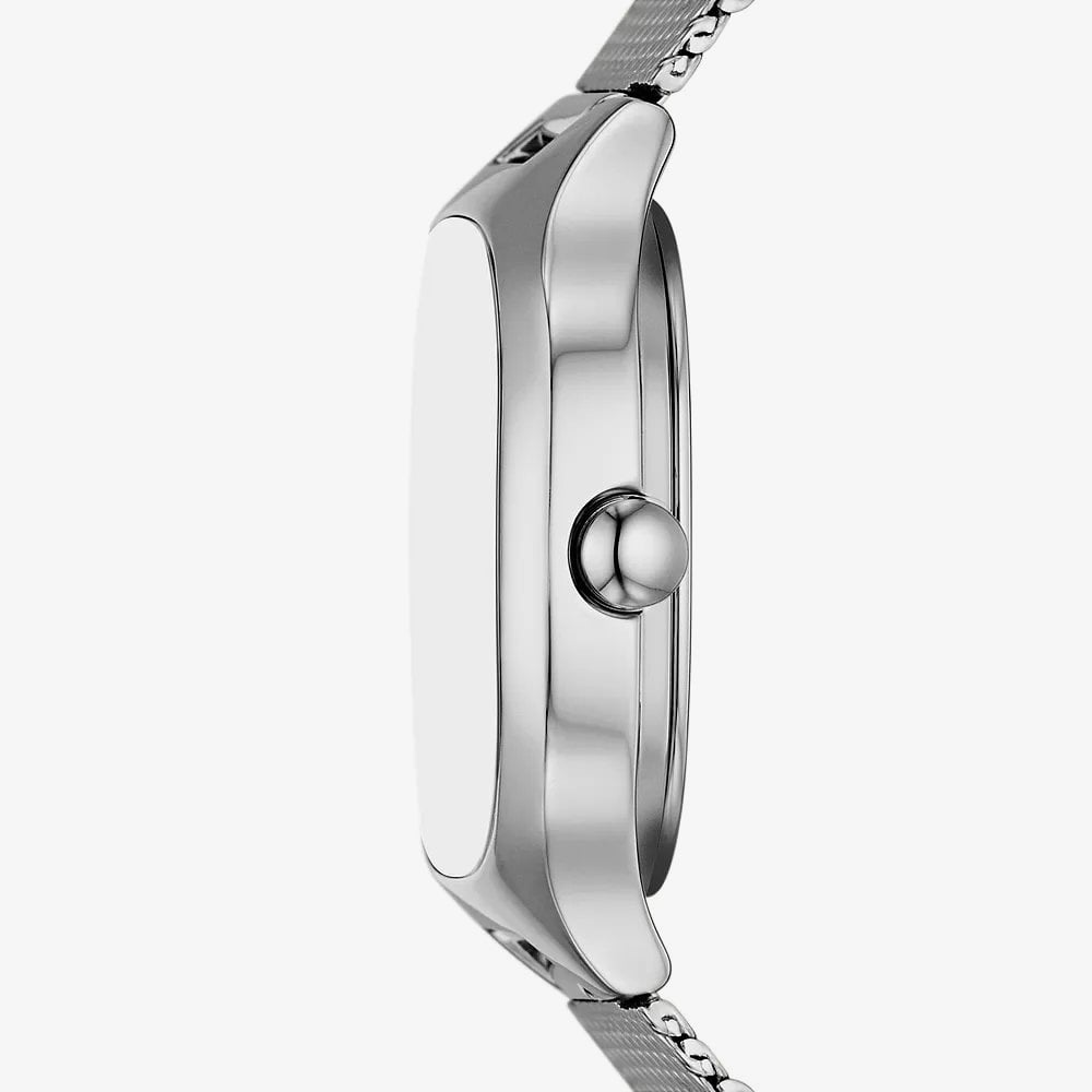 Skagen Ladies Mellem Lillie Silver Mesh Bracelet Watch SKW3163