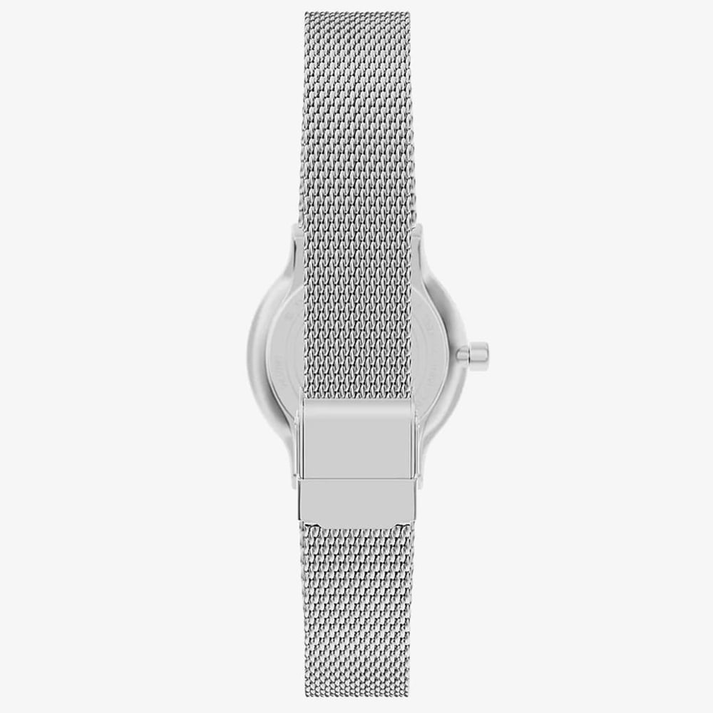 Skagen Ladies Freja Lille Two-Hand Green Dial Mesh Bracelet Watch SKW3188