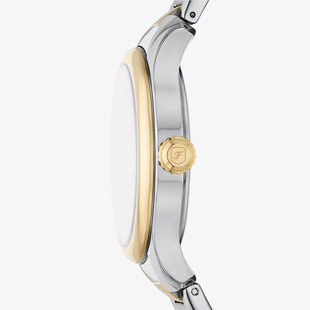 Fossil Ladies Gilmore Two Tone Three Hand Watch ES5396