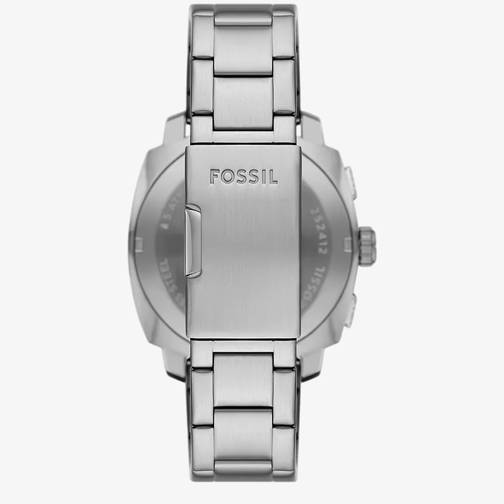 Fossil Mens Machine Blue Dial Chronograph Watch FS6096