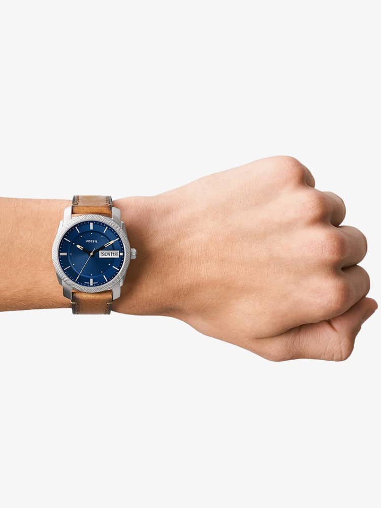Fossil Mens Machine Tan Eco Watch FS5920