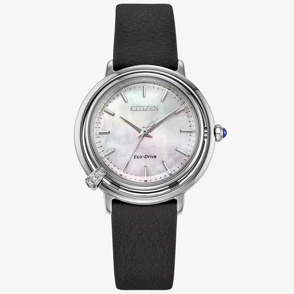 Citizen L Arcly Eco-Drive Silver Watch EM1090-60D