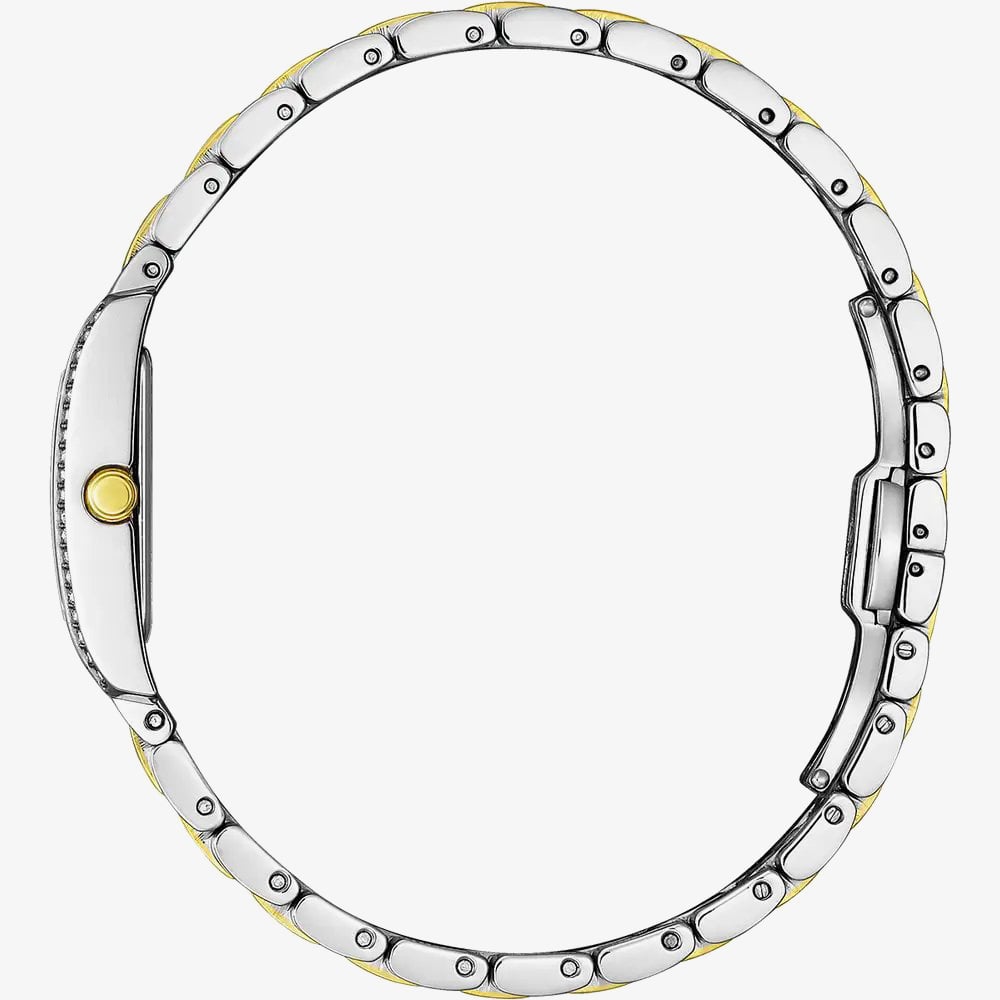 Citizen Ladies Eco Drive Blue Mother Of Pearl Dial Watch EG7114-53D