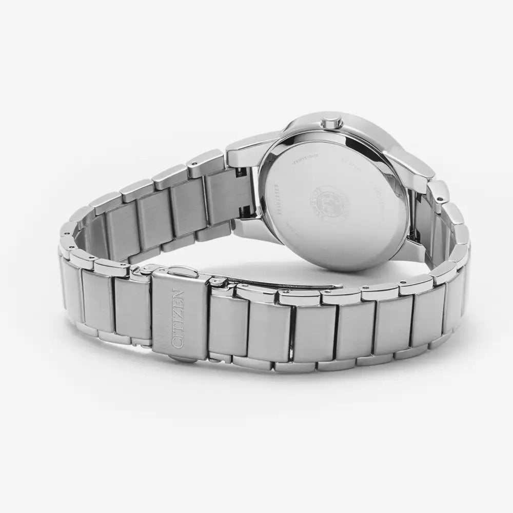 Citizen Ladies Axiom Diamond Set Silver Bracelet Watch GA1050-51B