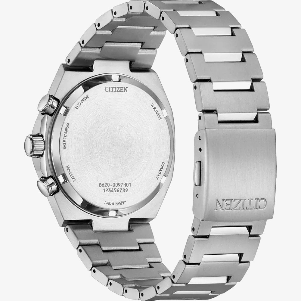 Citizen Super Titanium Eco Drive Blue Watch CA4610-85M