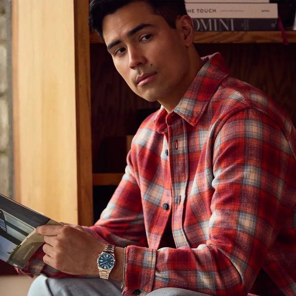 Citizen Mens Tsuyosa Automatic Blue Dial Watch NJ0200-50M