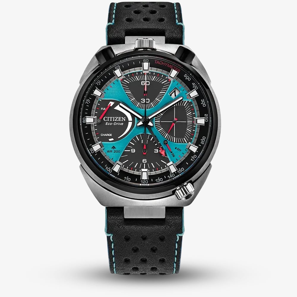Citizen Mens Limited Edition Promaster Bullhead Racing Chronograph Watch AV0106-01L