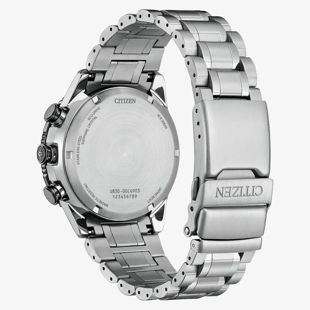 Citizen Mens Promaster Skyhawk Grey Dial Dual Display Watch JV2006-55H