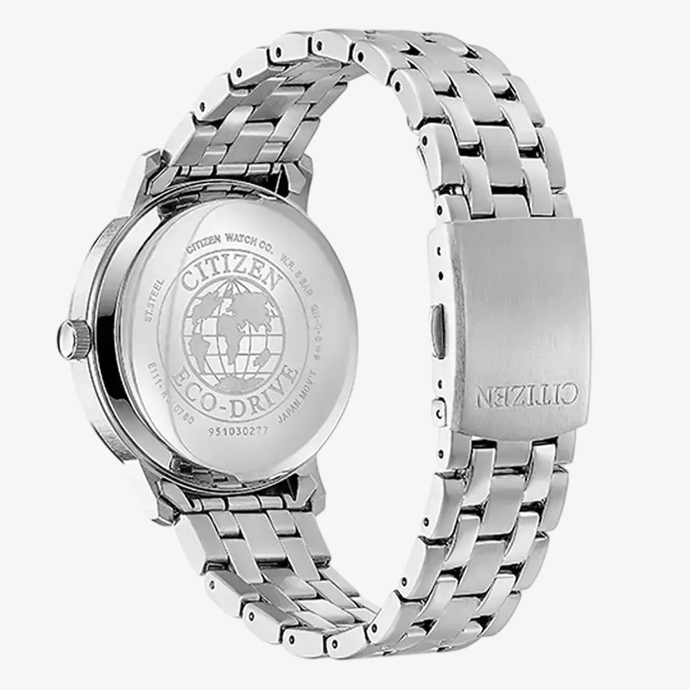 Citizen Mens Eco Drive Black Dial Watch BM7460-88E