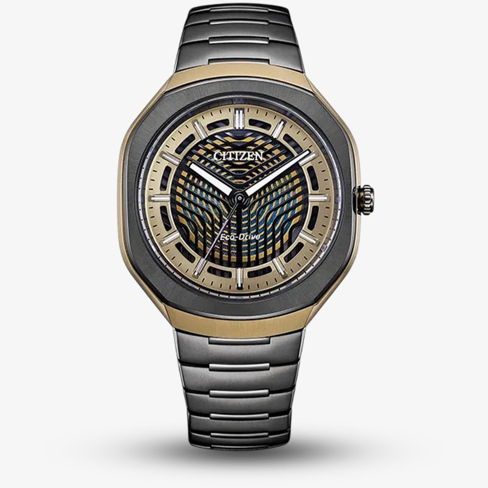 Citizen Mens Limited Edition 50th Anniversary Edition Eco Drive Photon Skeleton Dial Bracelet Watch BJ6569-59X