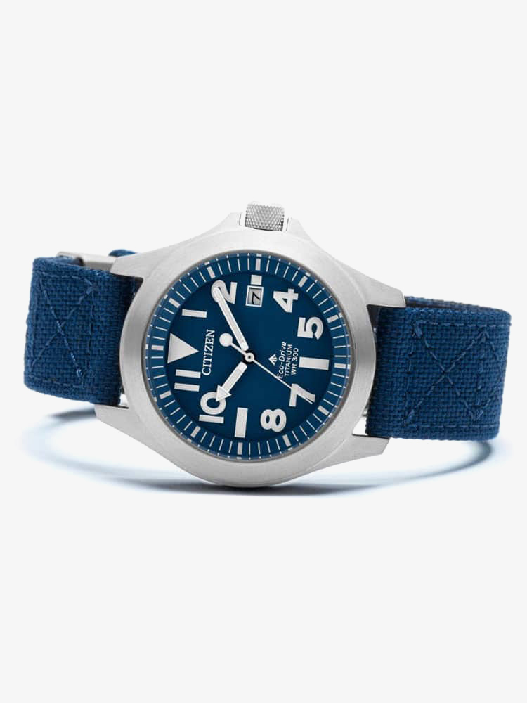 Citizen Mens Super Titanium Promaster Tough Eco-Drive Watch BN0118-12L