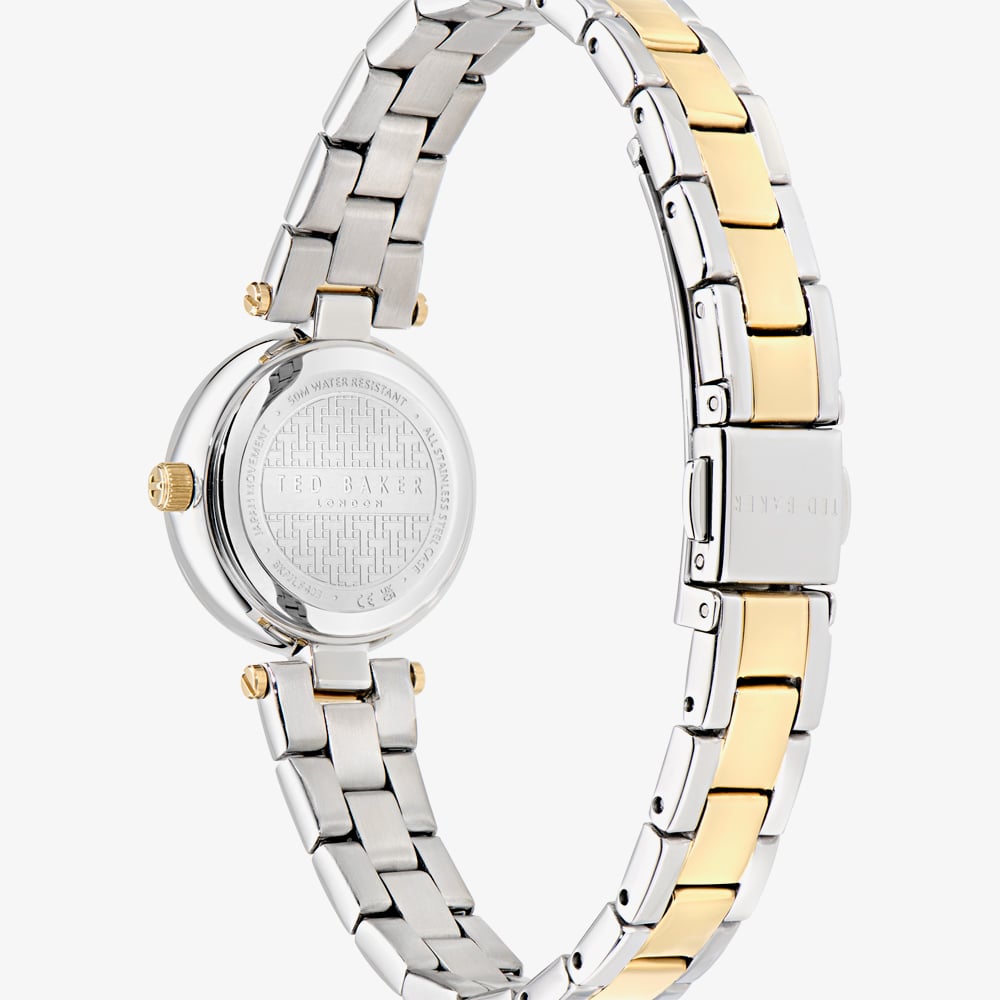 Ted Baker Silver Case Two Tone Watch BKPJLF4039I