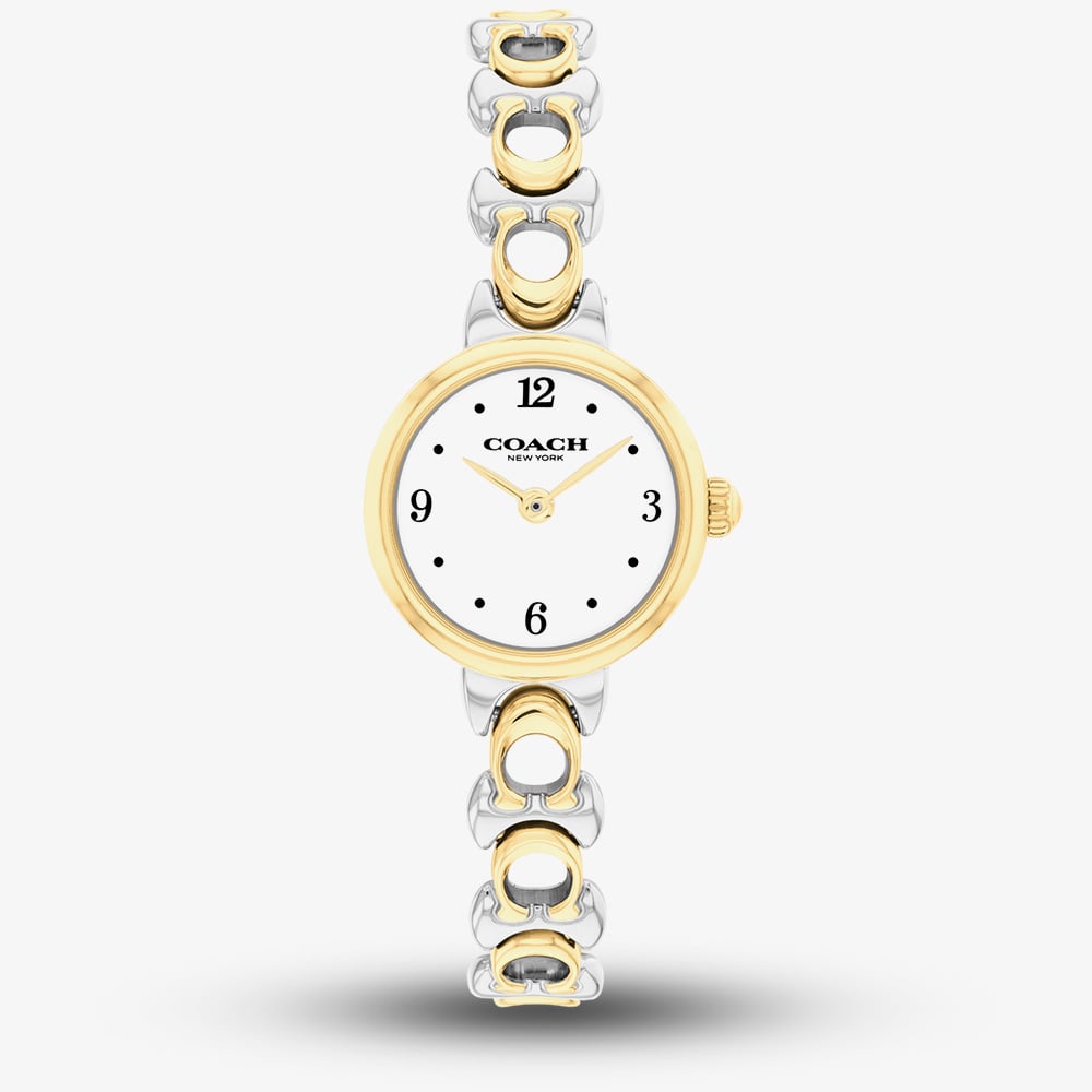 House of Watches - Coach Ladies Iris Two Tone Bracelet Watch 14504653