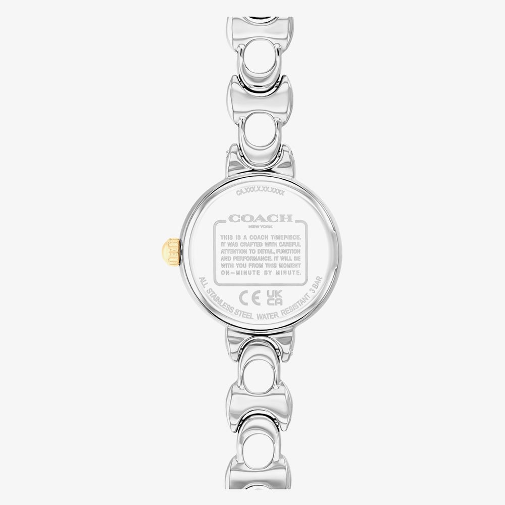 Coach Ladies Iris Two Tone Bracelet Watch 14504653