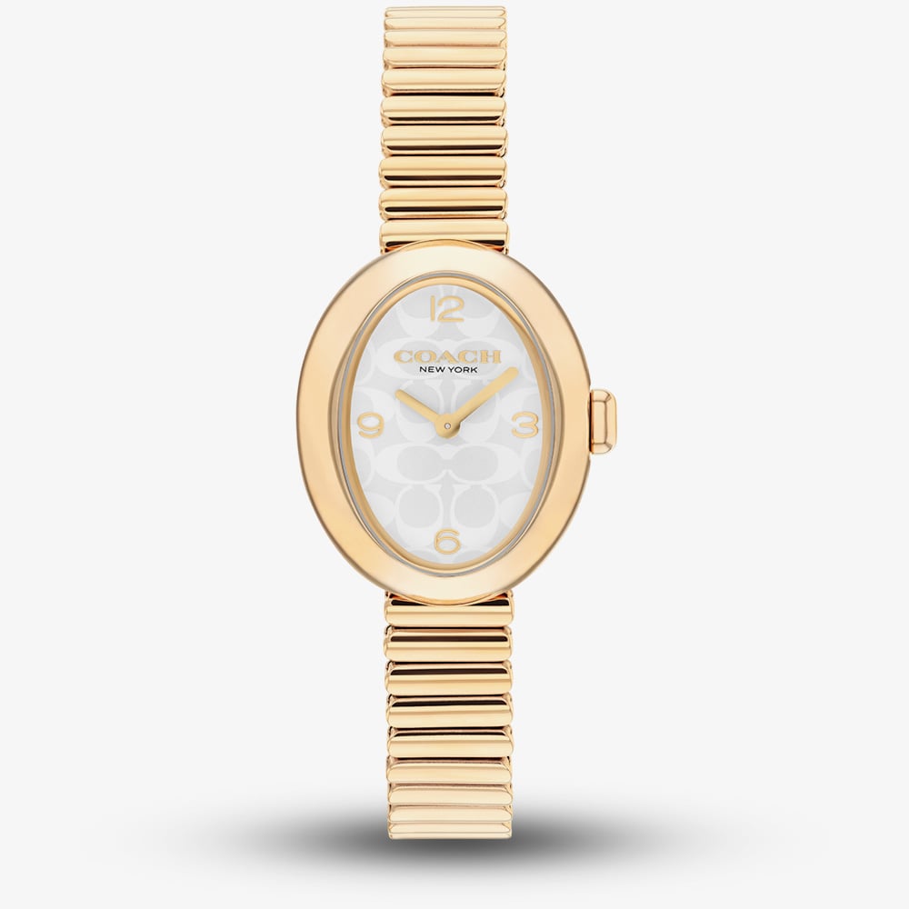 House of Watches - Coach Ladies Sammy Gold Tone Expandable Bracelet Watch 14504573